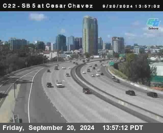 SB 5 at Cesar E Chaves Prkwy