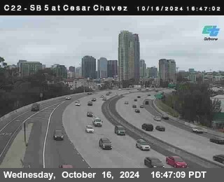 SB 5 at Cesar E Chaves Prkwy