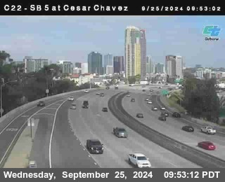 SB 5 at Cesar E Chaves Prkwy