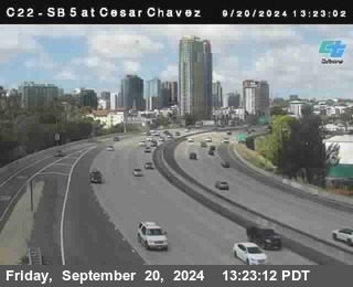 SB 5 at Cesar E Chaves Prkwy