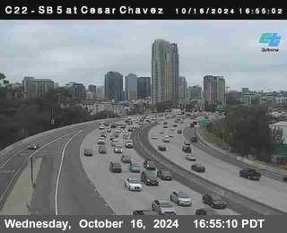 SB 5 at Cesar E Chaves Prkwy