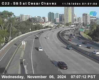 SB 5 at Cesar E Chaves Prkwy