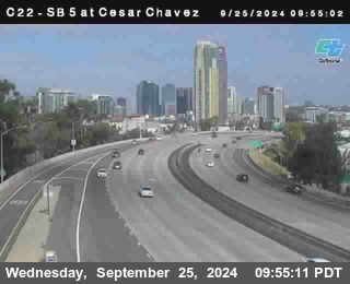 SB 5 at Cesar E Chaves Prkwy