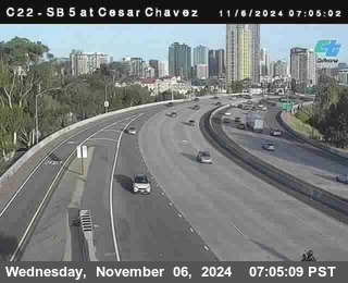 SB 5 at Cesar E Chaves Prkwy