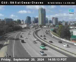 SB 5 at Cesar E Chaves Prkwy