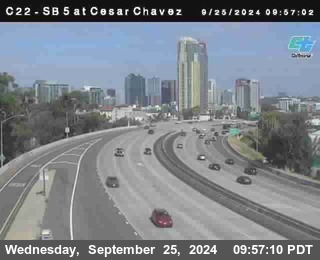 SB 5 at Cesar E Chaves Prkwy