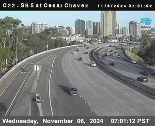 SB 5 at Cesar E Chaves Prkwy