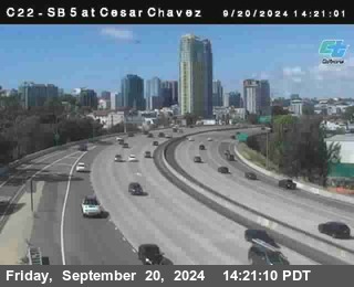 SB 5 at Cesar E Chaves Prkwy