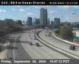 SB 5 at Cesar E Chaves Prkwy