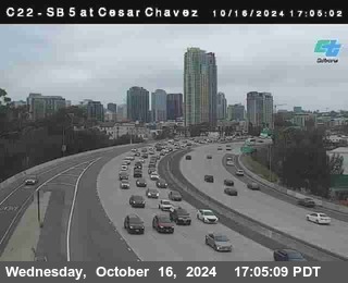 SB 5 at Cesar E Chaves Prkwy