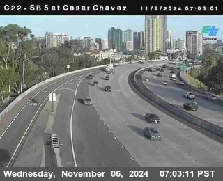 SB 5 at Cesar E Chaves Prkwy