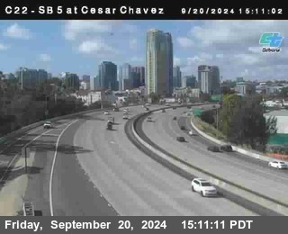 SB 5 at Cesar E Chaves Prkwy