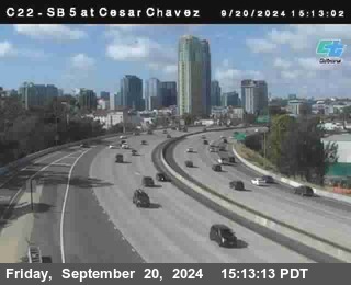 SB 5 at Cesar E Chaves Prkwy