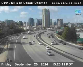 SB 5 at Cesar E Chaves Prkwy