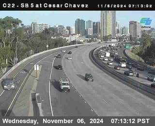 SB 5 at Cesar E Chaves Prkwy