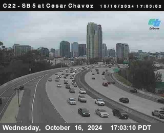 SB 5 at Cesar E Chaves Prkwy