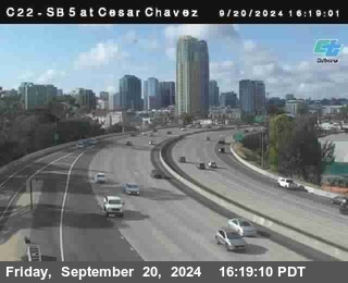 SB 5 at Cesar E Chaves Prkwy