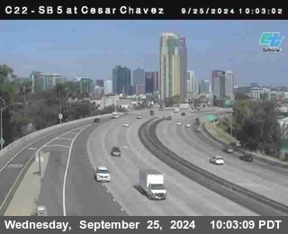 SB 5 at Cesar E Chaves Prkwy