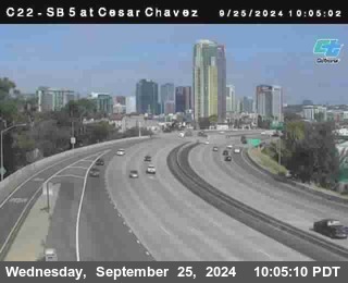 SB 5 at Cesar E Chaves Prkwy