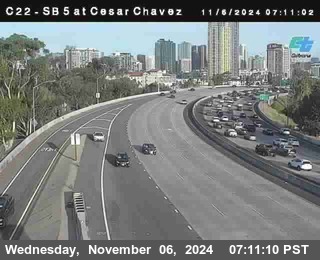 SB 5 at Cesar E Chaves Prkwy