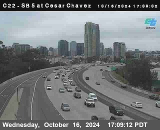 SB 5 at Cesar E Chaves Prkwy