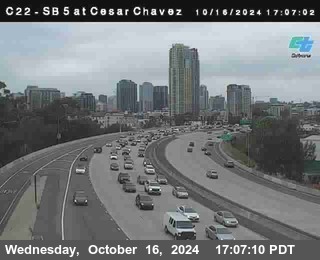 SB 5 at Cesar E Chaves Prkwy