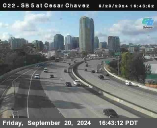 SB 5 at Cesar E Chaves Prkwy