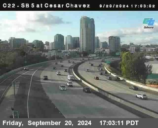 SB 5 at Cesar E Chaves Prkwy