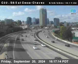 SB 5 at Cesar E Chaves Prkwy