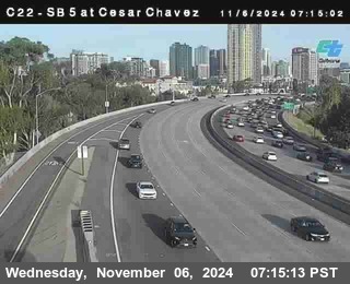 SB 5 at Cesar E Chaves Prkwy