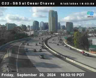 SB 5 at Cesar E Chaves Prkwy