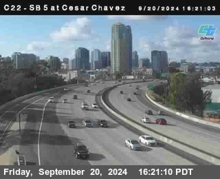 SB 5 at Cesar E Chaves Prkwy