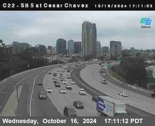 SB 5 at Cesar E Chaves Prkwy