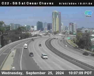 SB 5 at Cesar E Chaves Prkwy