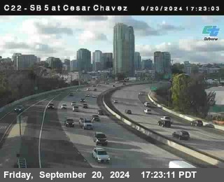 SB 5 at Cesar E Chaves Prkwy