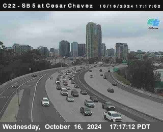 SB 5 at Cesar E Chaves Prkwy