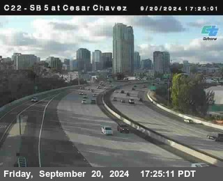 SB 5 at Cesar E Chaves Prkwy