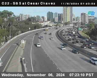 SB 5 at Cesar E Chaves Prkwy