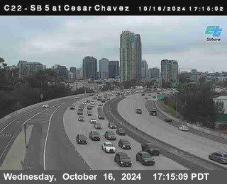 SB 5 at Cesar E Chaves Prkwy