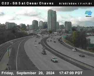 SB 5 at Cesar E Chaves Prkwy