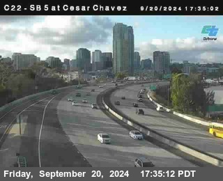 SB 5 at Cesar E Chaves Prkwy