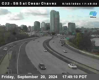 SB 5 at Cesar E Chaves Prkwy