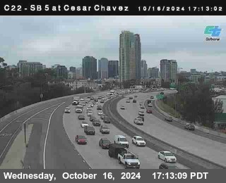 SB 5 at Cesar E Chaves Prkwy