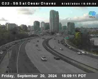 SB 5 at Cesar E Chaves Prkwy