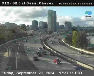 SB 5 at Cesar E Chaves Prkwy