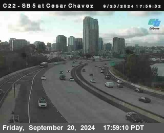 SB 5 at Cesar E Chaves Prkwy