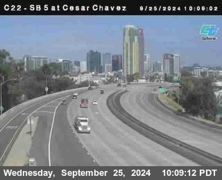 SB 5 at Cesar E Chaves Prkwy