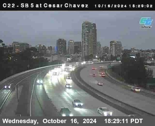 SB 5 at Cesar E Chaves Prkwy