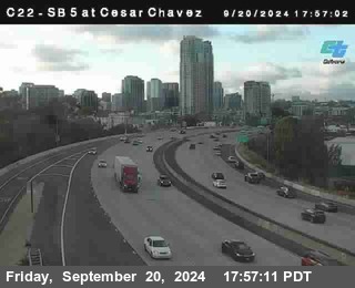 SB 5 at Cesar E Chaves Prkwy