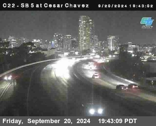 SB 5 at Cesar E Chaves Prkwy